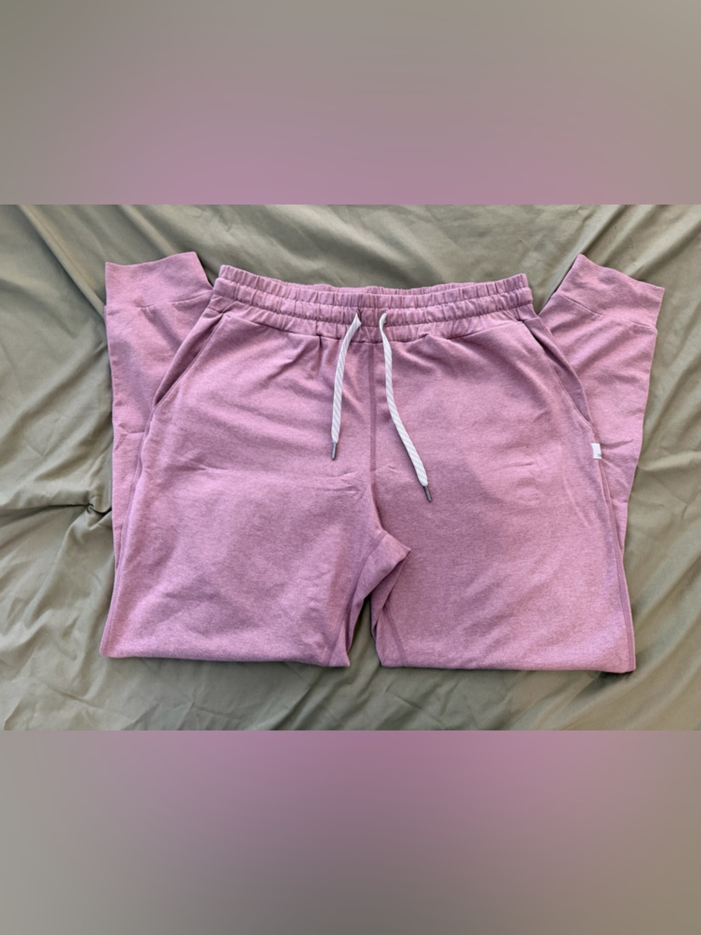 Women's Pink Vuori Performance Jogger